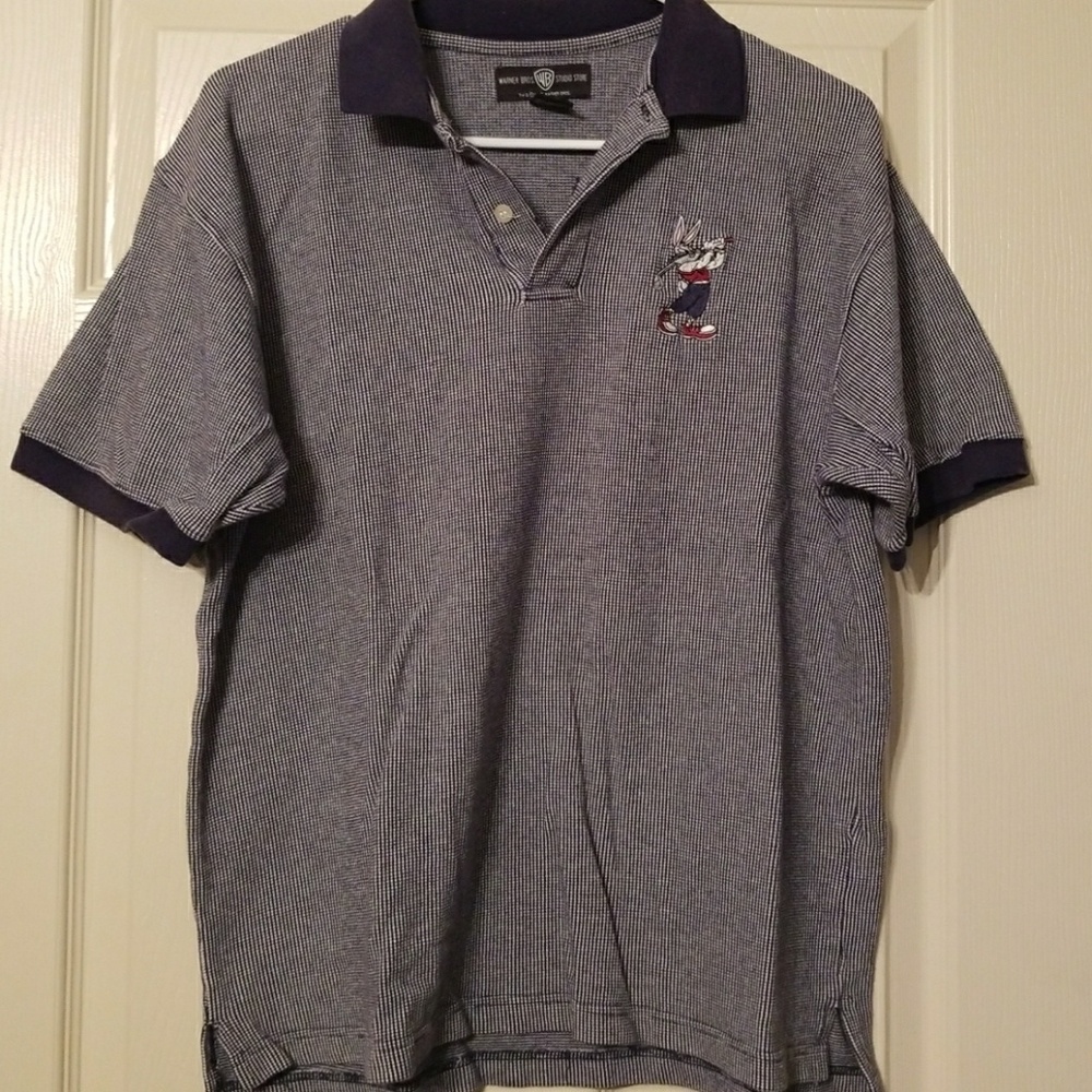 Vintage bugs bunny, warner bros polo